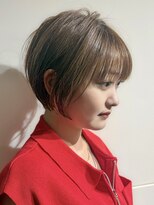 エンクス 天王町店(enx)&nbsp;ミルクティーブロンド/ダークブルー/デジタルパーマ/天王町NT72