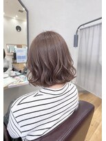 キセイ イオンモール新利府北館店(KISEI) ツヤ感!モーヴブラウンカラー×ミディアム♪10代20代30代