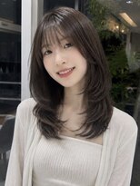ユウヘアー 師勝店(U Hair)&nbsp;韓国風レイヤーカット+ダブルカラー