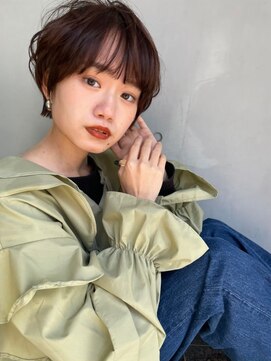 エクラートリュクス 津田沼(ECLART Luxe) 毛流れが軽やかなブラウンショート