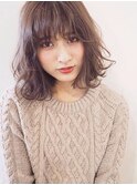 ボブ×外国人風×外ハネウェーブ