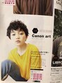 カノンアート(canon art) コンテストに受賞した作品が雑誌にのりました♪
