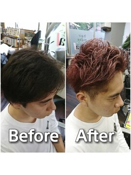 フィリア 台原店(Filea) 【BeforeAfterスモークピンク.スガワラ担当営業スタイル】