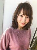 shiwuミディアム小顔ヘア