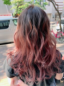 アスイン(asuin) ブリーチ無し！グラデーションカラー