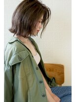 ダブル(DouBLe)&nbsp;切りっぱなし×ボブ