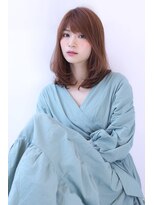 オーロ 宝塚店(ORO)&nbsp;オリーブカラーハイライトカラー小顔セミウェットウェーブ