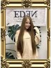 【EDENコース】モデル愛用　カット+エデントリートメント+ヘッドスパ¥17750～