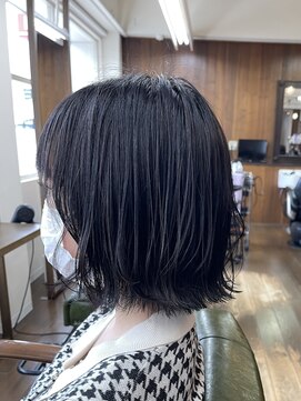 ヘアーサロン リバース(Hair Salon Rebirth) 【防府/Rebirth】切りっぱなしボブ
