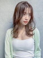 オーブ ヘアー カレン 長崎時津店(AUBE HAIR calen)&nbsp;20代・30代_ナチュラル抜け感ミディ