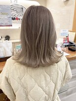 モリオ フロム ロンドン サッポロファクトリー店(morio FROM LONDON)&nbsp;【morio】札幌ボブ　ぱつっと外ハネハイトーンボブ