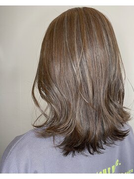 イングスジャパン(ings JAPAN) アッシュグレージュ/マロンベージュ/細めハイライト