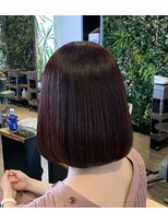 インデペンデンス(independence)&nbsp;パープルブラック×ボブ