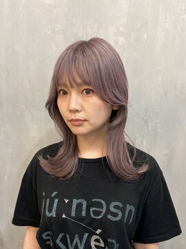 アソビ(Asobi) 【ブリーチ２回】ラベンダーグレージュ