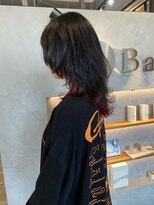 ベーシス(Basis) 【Basis福田】ロングウルフ×インナーレッド