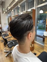 クランク(CRANK) ナチュラルツーブロック(シークレットパーマ)