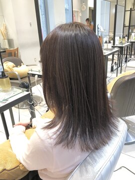 ネオリーブギンザ 銀座店(Neolive GINZA) 髪質改善カラー　チョコレートブラウンカラーで艶髪に(銀座)