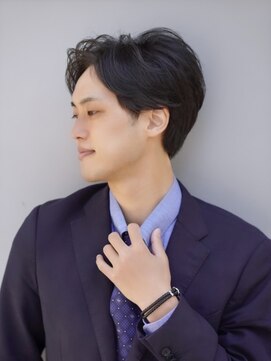 リバティーエル 勝どき店(LIBERTY-L) かきあげ×ビジネスヘア