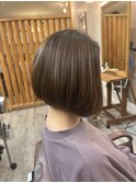 前下がりボブ