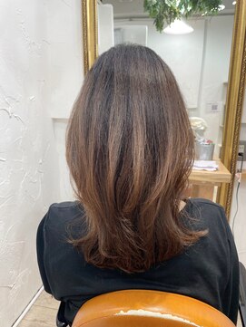 ミッシェル アフロート(michelle afloat) 30代40代50代◇3Dcurvecut◇大人の韓国風Style◇