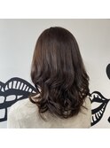 ナチュラルブラウン×レイヤーカット