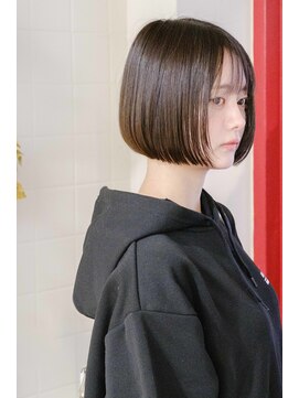 ルーシー ヘアデザインワークス(Lucy Hair Design Works) サロンワーク×ミニボブ