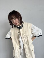 ラウブロッサム 大宮西口店(Lau Blossom)&nbsp;レイヤーボブ+ニュアンスカラー『ダークブラウン』