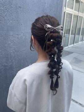 エムサロン ルームス(emusalon Room's) 【Rina】ふわふわポニテツイン☆*。