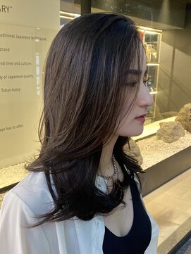 ピークアブー 原宿ハラカド(PEEK-A-BOO) イメチェンレイヤーロングミディアムハッシュデジタルパーマ