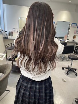 キング 高槻(K!ng) 縮毛矯正髪質改善ハイライトレイヤーカット枚方美容室エクステ