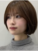 ボブタッセルボブ切りっぱなしボブ