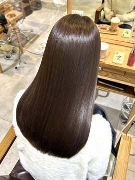 ブレンドバイハピネス(Blend by happiness) 縮毛矯正　髪質改善水素トリートメント