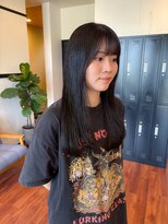 スリーバイザサロン(THREE by the salon)&nbsp;地毛風カラーレイヤーカット