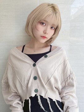 オーロ(ORO) ハイトーンコンパクト小顔グランマッシュ