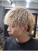 波巻きスパイラル縦落ちパーマサーフカール