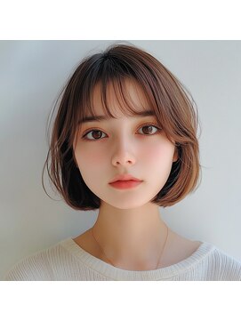 ロディーナ 大口 新子安(rodina) イメチェンショートボブ/インナーカラー/韓国/ブリーチ/学割U24