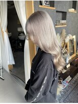 髪屋 紬&nbsp;グレージュ/ハイトーン/髪質改善/ココアグレージュ/ブリーチ
