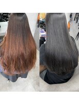 ランド 千葉(land)&nbsp;髪質改善カラー　ダークグレー