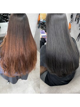 ランド 千葉(land) 髪質改善カラー　ダークグレー