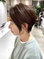 ステアケース 武蔵小杉店(stair:case) 大人ショート/ショートボブ/白髪ぼかしハイライト/武蔵小杉