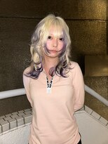イエナ 渋谷(IENA) シャギーウルフバタフライレイヤーカットダブルカラー
