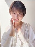 ボブ×20代３0代×ヘイリーボブ×チョコレートブラウン×越谷