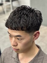 オーバルバイアピッシュ(OVARL by apish)&nbsp;メンズベリーショート/メンズショートパーマ/テーパーフェード