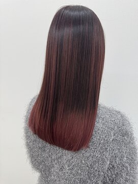 アニー 松戸(ANNI) ピンクベージュ/ニュアンスパーマ/イメチェンヘアスタイル/松戸