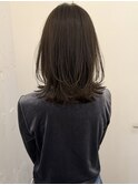 イメチェン/ミディアムレイヤー/透明感カラー/板橋本町