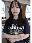 顔まわりレイヤーカット