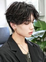 ネクストセカンド 表参道(NEXT2nd)&nbsp;毛流れヘア金髪ナチュラルセンターパートツーブロック