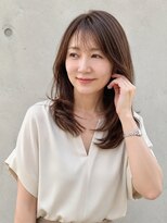 テーラヘアー 我孫子店(TELA HAIR)&nbsp;【軽やか印象】鎖骨レイヤー×ナチュラルブラウン