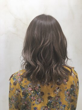 クレアール(CREAR) ナチュラルグラデーション×グレージュロブ