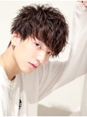 【誰もが見惚れる!】前下がり工口パーマランダム無造作マッシュ